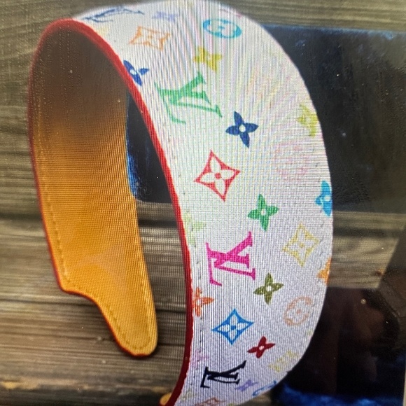 Accessories - Fashion Leather Monogram Headband
NWOT